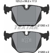 Textar | Bremsbelagsatz, Scheibenbremse | 2128201