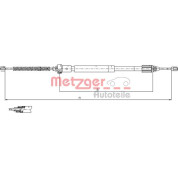 Metzger | Seilzug, Feststellbremse | 11.6597