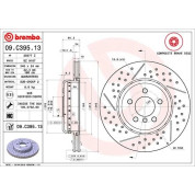 Brembo | Bremsscheibe | 09.C395.13