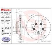 Brembo | Bremsscheibe | 09.C986.21