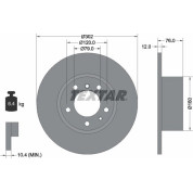 Textar | Bremsscheibe | 92042103