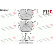 FTE | Bremsbelagsatz, Scheibenbremse | 9010589