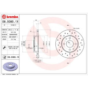 Brembo | Bremsscheibe | 08.5085.1X