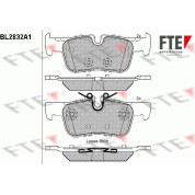 FTE | Bremsbelagsatz, Scheibenbremse | 9011012