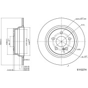 Metzger | Bremsscheibe | 6110274