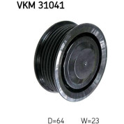 SKF | Umlenk-/Führungsrolle, Keilrippenriemen | VKM 31041