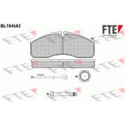 FTE | Bremsbelagsatz, Scheibenbremse | 9500012