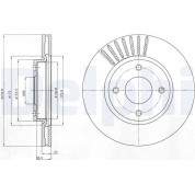 Delphi | Bremsscheibe | BG4337