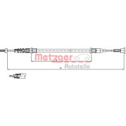 Metzger | Seilzug, Feststellbremse | 11.5761