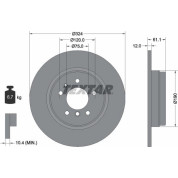 Textar | Bremsscheibe | 92058400