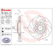 Brembo | Bremsscheibe | 09.A813.11