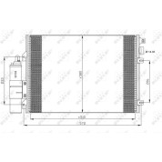 NRF | Kondensator, Klimaanlage | 35771