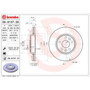 Brembo | Bremsscheibe | 09.8137.31