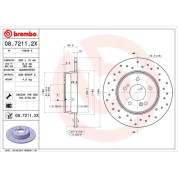 Brembo | Bremsscheibe | 08.7211.2X