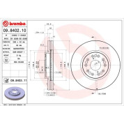 Brembo | Bremsscheibe | 09.8402.11