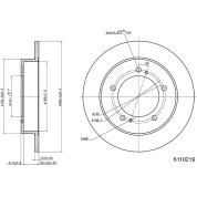 Metzger | Bremsscheibe | 6110219