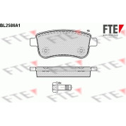 FTE | Bremsbelagsatz, Scheibenbremse | 9010837