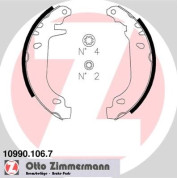 Zimmermann | Bremsbackensatz | 10990.106.7