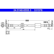 ATE | Bremsschlauch | 24.5140-0555.3