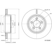 Metzger | Bremsscheibe | 6110345