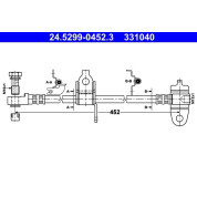 ATE | Bremsschlauch | 24.5299-0452.3