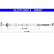 ATE | Seilzug, Feststellbremse | 24.3727-0557.2