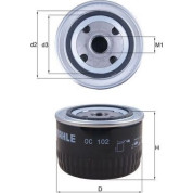 Knecht | Ölfilter | OC 102