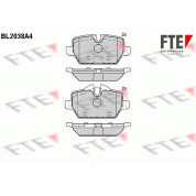 FTE | Bremsbelagsatz, Scheibenbremse | 9010623