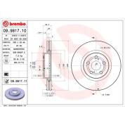 Brembo | Bremsscheibe | 09.9817.11