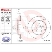 Brembo | Bremsscheibe | 09.C178.11