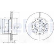 Delphi | Bremsscheibe | BG3913