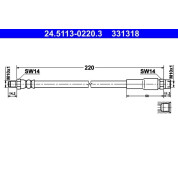 ATE | Bremsschlauch | 24.5113-0220.3