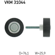 SKF | Umlenk-/Führungsrolle, Keilrippenriemen | VKM 31044