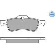 Meyle | Bremsbelagsatz, Scheibenbremse | 025 245 7415/W