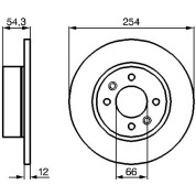 BOSCH | Bremsscheibe | 0 986 478 390