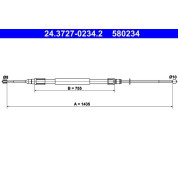 ATE | Seilzug, Feststellbremse | 24.3727-0234.2