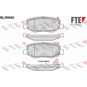 FTE | Bremsbelagsatz, Scheibenbremse | 9010653