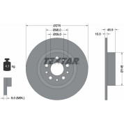 Textar | Bremsscheibe | 92114703