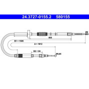 ATE | Seilzug, Feststellbremse | 24.3727-0155.2