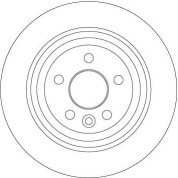 TRW | Bremsscheibe | DF6913