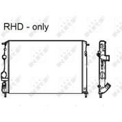 NRF | Kühler, Motorkühlung | 58326