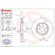 Brembo | Bremsscheibe | 09.7877.11