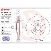 Brembo | Bremsscheibe | 09.A815.11