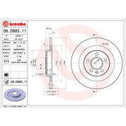 Brembo | Bremsscheibe | 08.D883.11