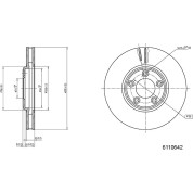 Metzger | Bremsscheibe | 6110642