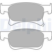 Delphi | Bremsbelagsatz, Scheibenbremse | LP3164