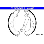 ATE | Bremsbackensatz | 03.0137-0467.2