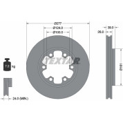 Textar | Bremsscheibe | 92059000