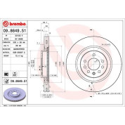 Brembo | Bremsscheibe | 09.8649.51