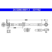 ATE | Bremsschlauch | 24.5266-0601.3